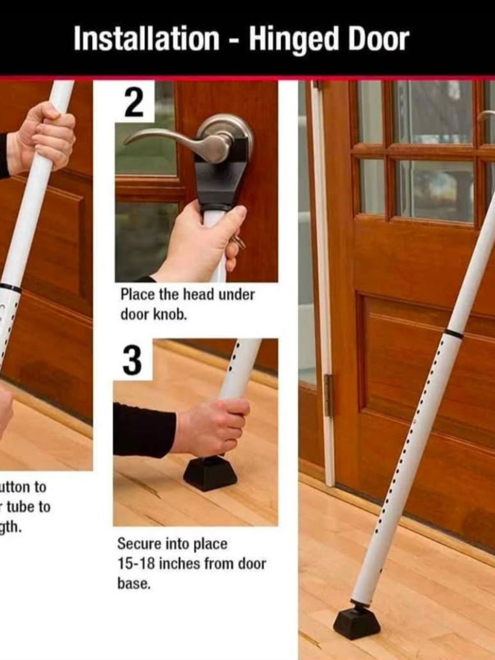 Master lock Security Bar - Picture 4 of 7